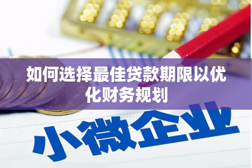 盐池如何选择最佳贷款期限以优化财务规划