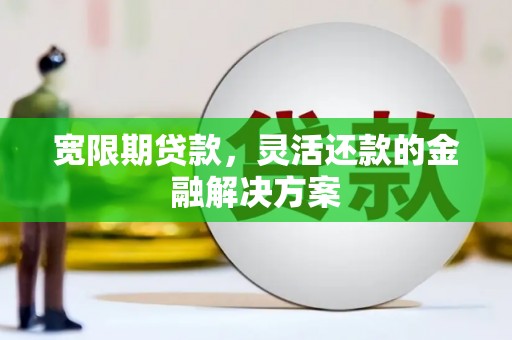 盐池宽限期贷款，灵活还款的金融解决方案