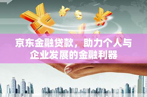盐池京东金融贷款，助力个人与企业发展的金融利器