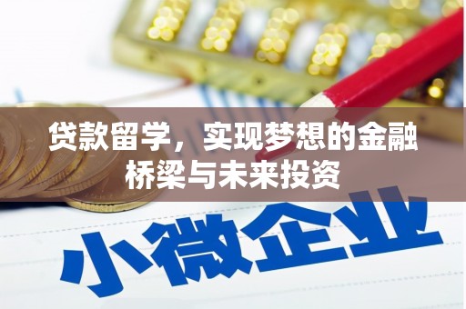 盐池贷款留学，实现梦想的金融桥梁与未来投资