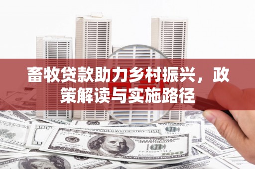 盐池畜牧贷款助力乡村振兴，政策解读与实施路径