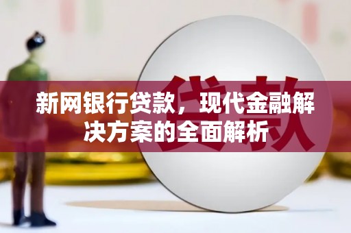 盐池新网银行贷款，现代金融解决方案的全面解析