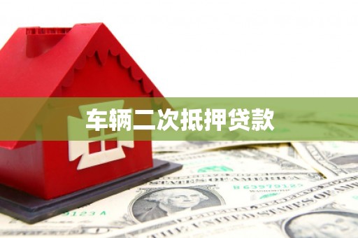 盐池车辆二次抵押贷款
