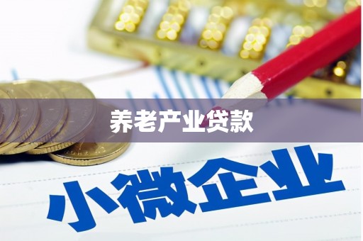 盐池养老产业贷款