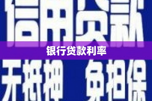 盐池银行贷款利率
