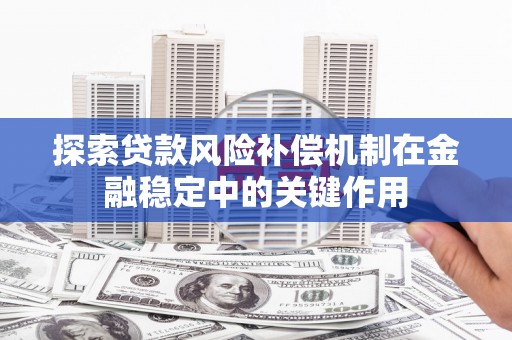 盐池探索贷款风险补偿机制在金融稳定中的关键作用